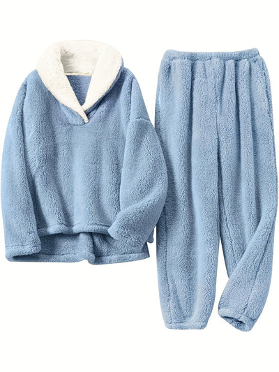 Julia™ Loungewear-Sett i Flanell