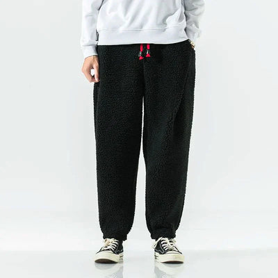 Ansel Joggebukse i tykk fleece