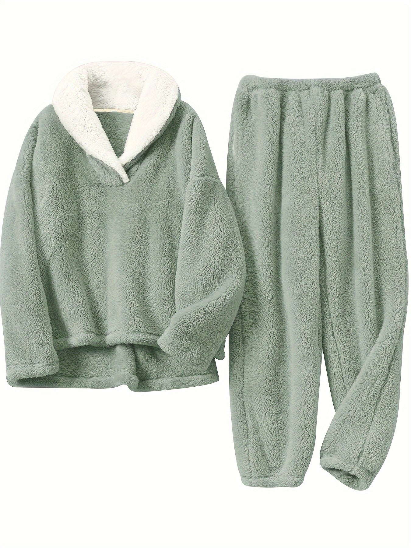 Julia™ Loungewear-Sett i Flanell